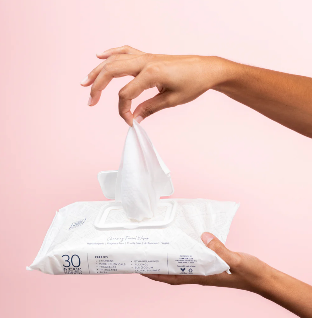 Clean Skin Club Clean Wipes (50ct.)