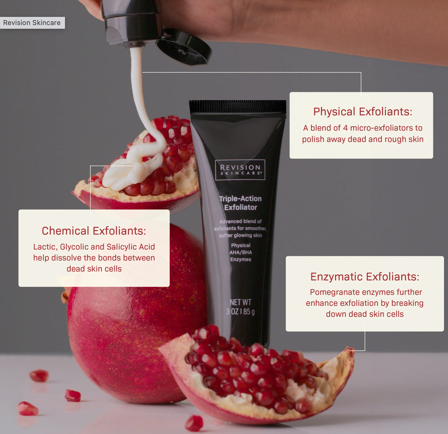 Revision Skincare- Triple-Action Exfoliator 3oz.