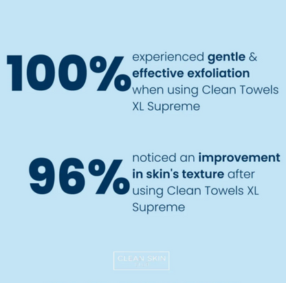 Clean Skin Club Clean Towels Xl™ Supreme (50ct)