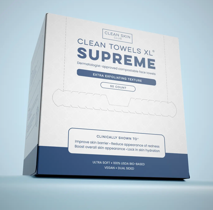 Clean Skin Club Clean Towels Xl™ Supreme (50ct)